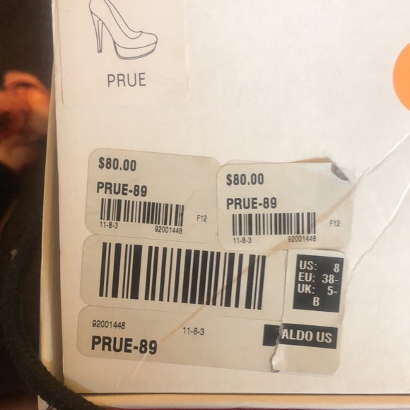 ❤️SOLS❤️ Aldo Prue platform super high heels - Picture 6 of 6